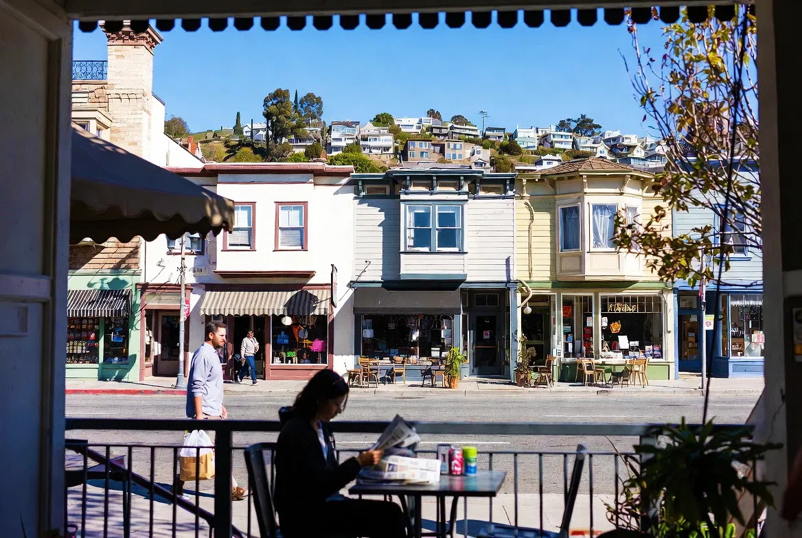 Montclair village neighborhood Oakland